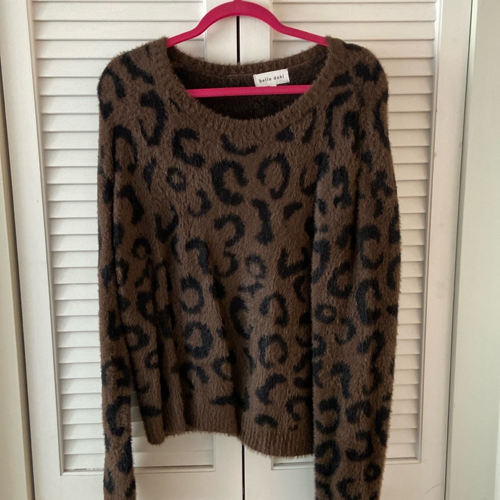 Cheetah Print Sweater